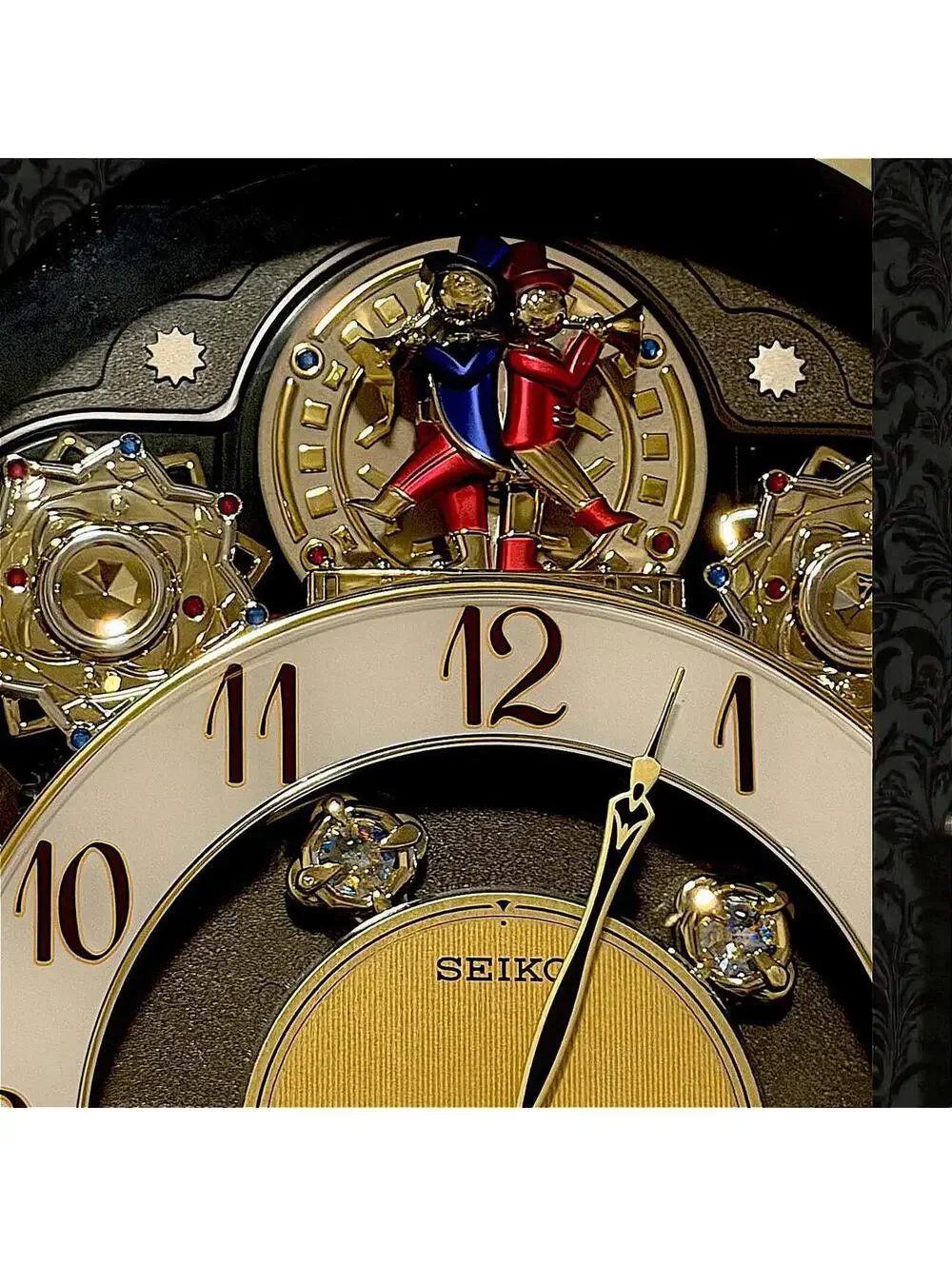 Seiko Melodies in Motion Swarovski Musical Clock Collector Edition 13